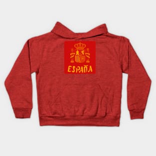 Spain world cup tshirt spanish fans Kids Hoodie